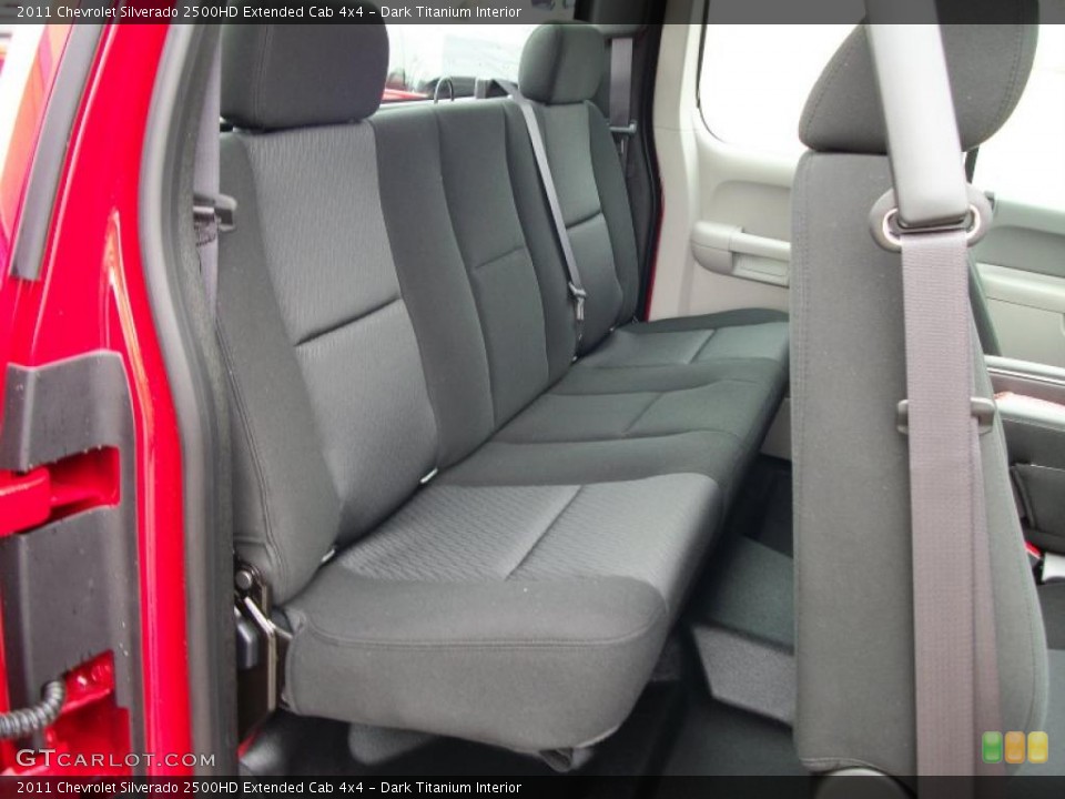 Dark Titanium Interior Photo for the 2011 Chevrolet Silverado 2500HD Extended Cab 4x4 #46497132