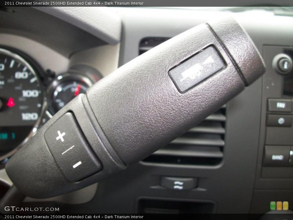 Dark Titanium Interior Transmission for the 2011 Chevrolet Silverado 2500HD Extended Cab 4x4 #46497210