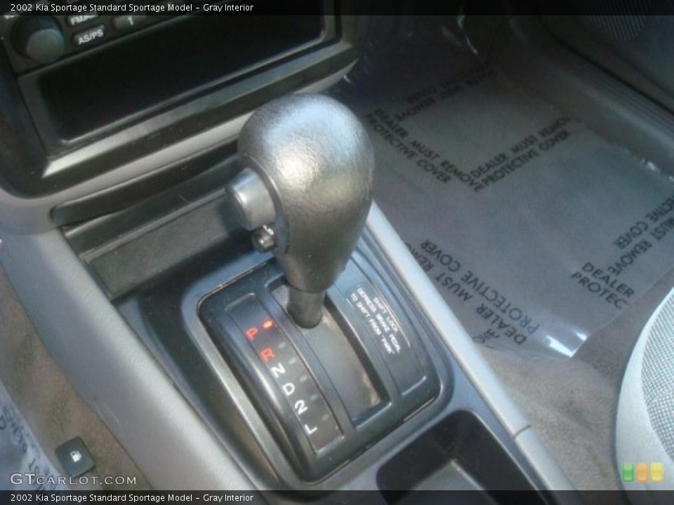 Gray Interior Transmission for the 2002 Kia Sportage  #46497807
