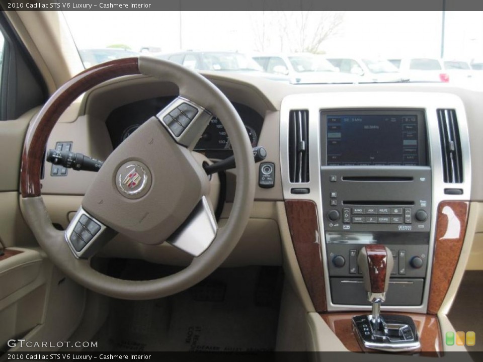 Cashmere Interior Dashboard for the 2010 Cadillac STS V6 Luxury #46500941