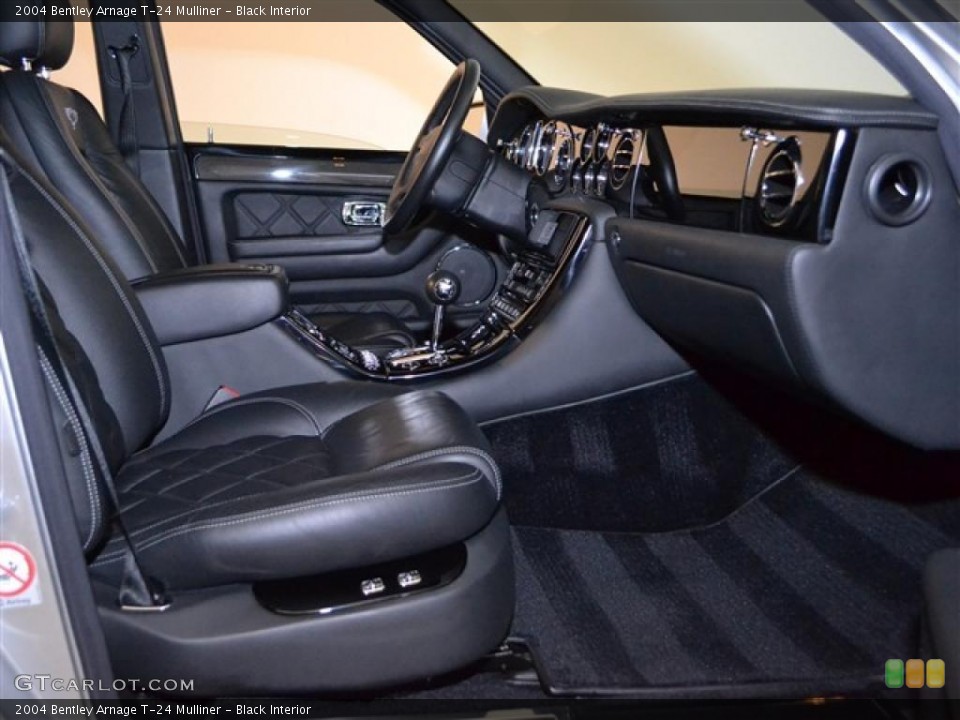 Black Interior Photo for the 2004 Bentley Arnage T-24 Mulliner #46501364