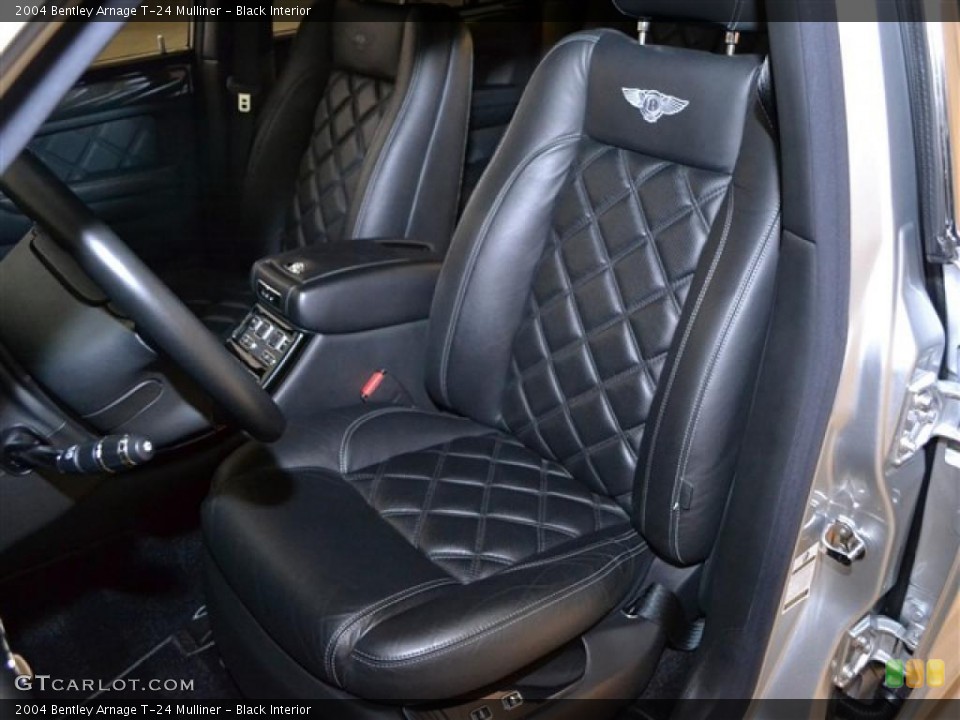 Black Interior Photo for the 2004 Bentley Arnage T-24 Mulliner #46501382