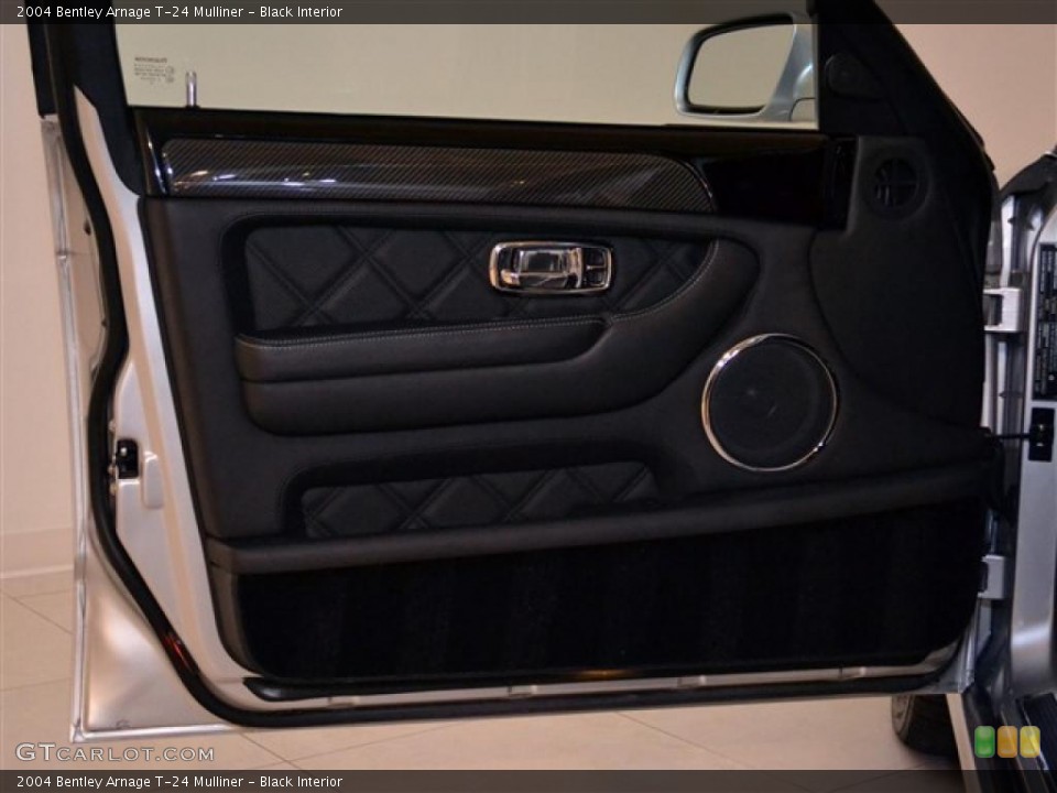 Black Interior Door Panel for the 2004 Bentley Arnage T-24 Mulliner #46501397