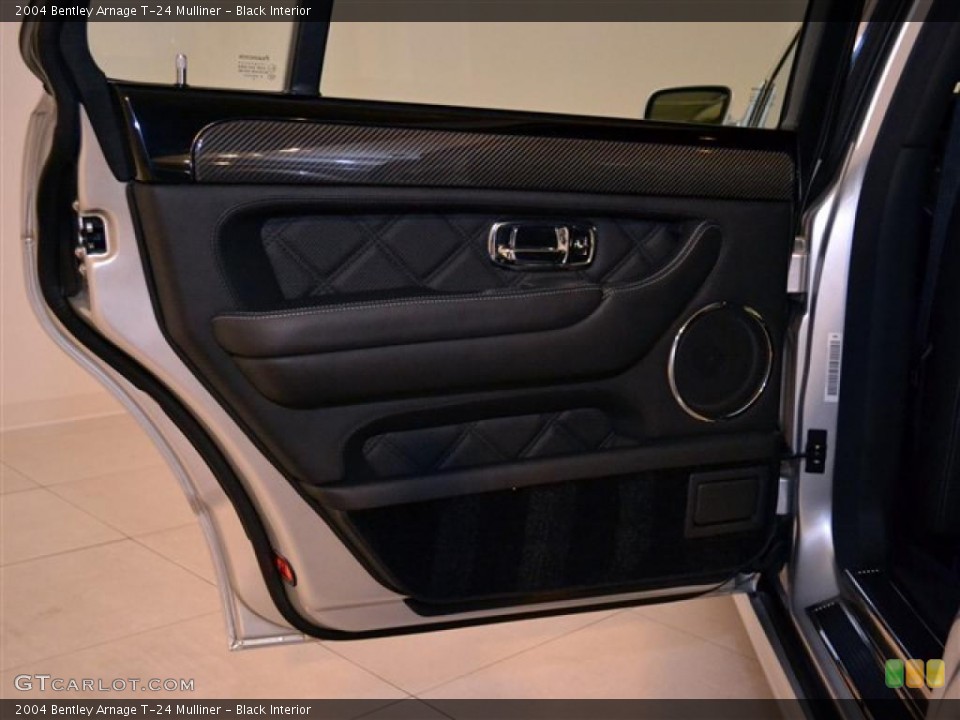 Black Interior Door Panel for the 2004 Bentley Arnage T-24 Mulliner #46501412