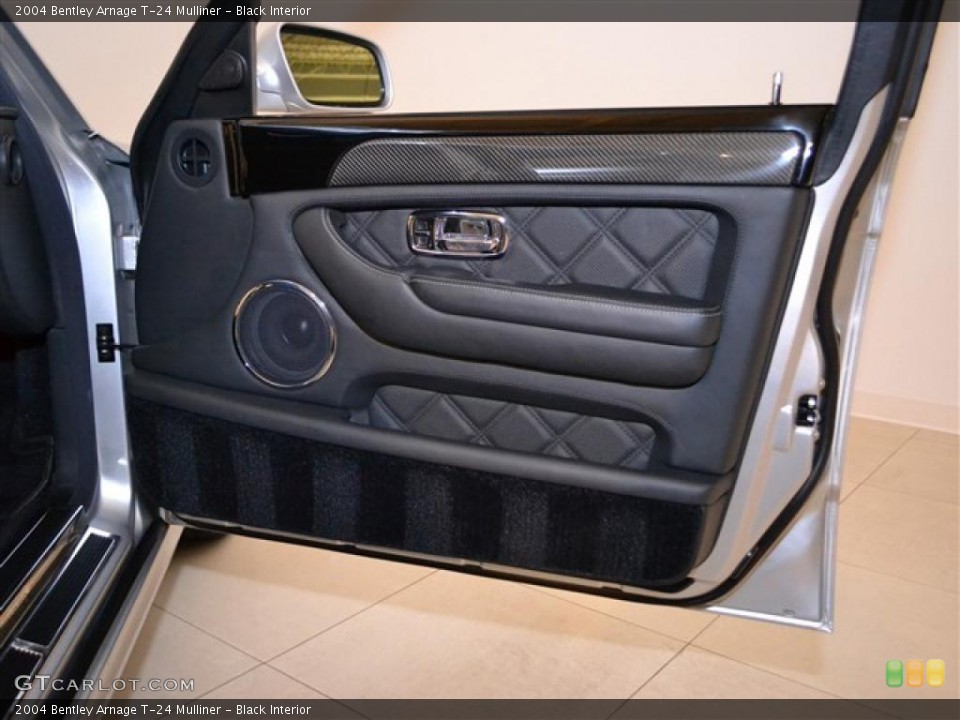 Black Interior Door Panel for the 2004 Bentley Arnage T-24 Mulliner #46501427