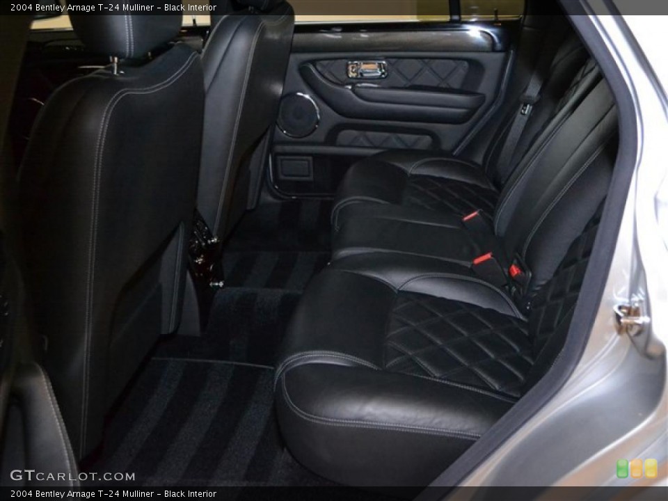 Black Interior Photo for the 2004 Bentley Arnage T-24 Mulliner #46501442