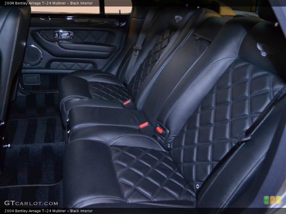 Black Interior Photo for the 2004 Bentley Arnage T-24 Mulliner #46501463