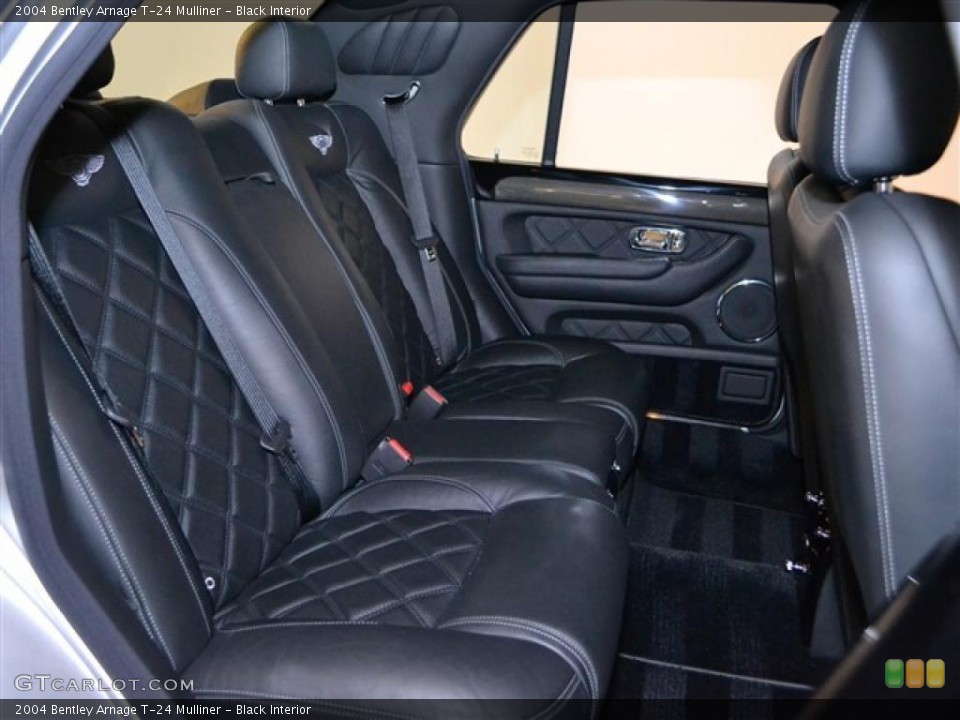 Black Interior Photo for the 2004 Bentley Arnage T-24 Mulliner #46501478