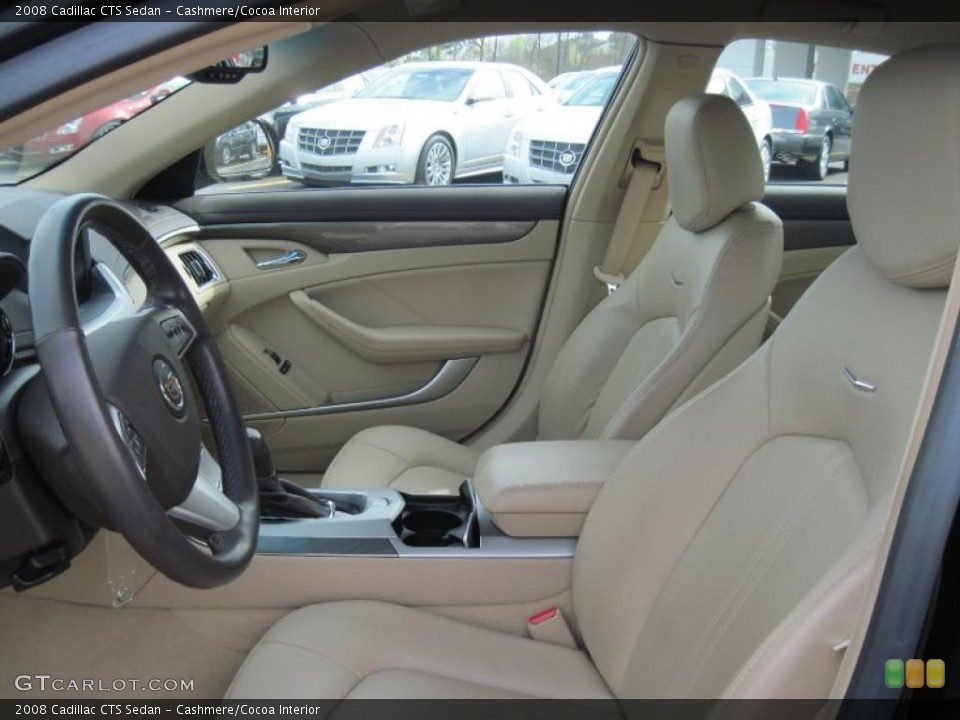 Cashmere/Cocoa Interior Photo for the 2008 Cadillac CTS Sedan #46501784