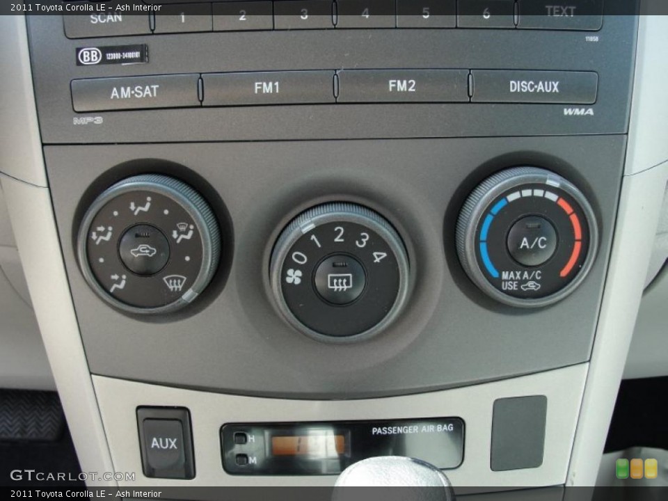 Ash Interior Controls for the 2011 Toyota Corolla LE #46501802
