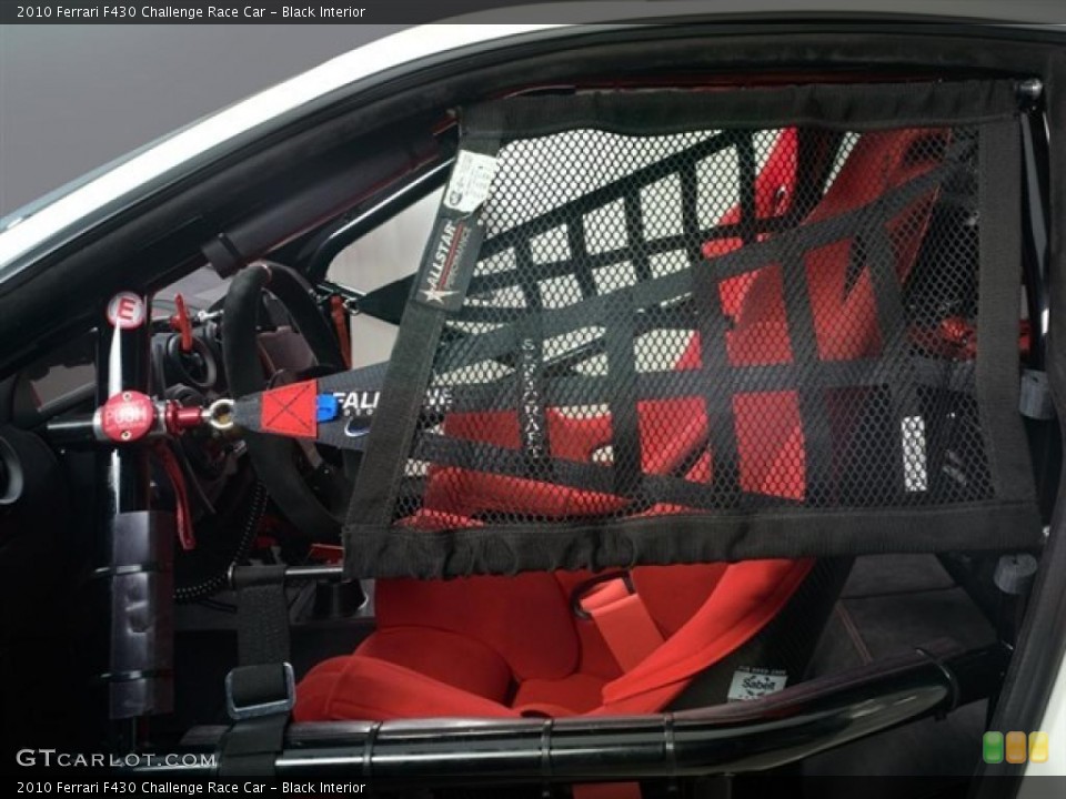 Black 2010 Ferrari F430 Challenge Interiors