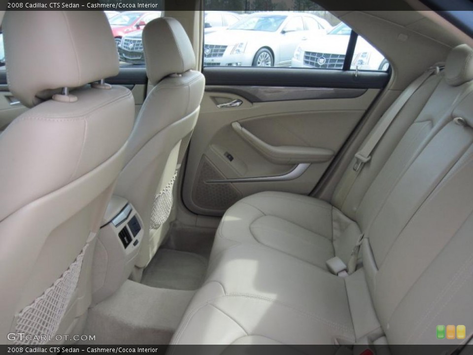 Cashmere/Cocoa Interior Photo for the 2008 Cadillac CTS Sedan #46501859