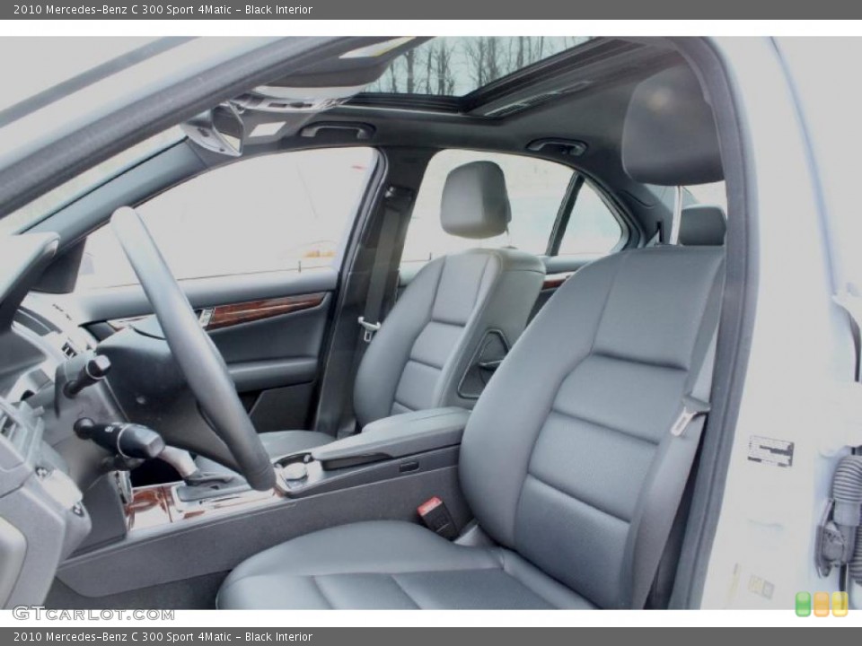 Black Interior Photo for the 2010 Mercedes-Benz C 300 Sport 4Matic #46502660