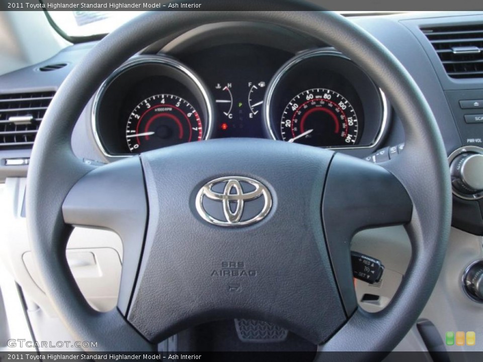 Ash Interior Steering Wheel for the 2011 Toyota Highlander  #46502924