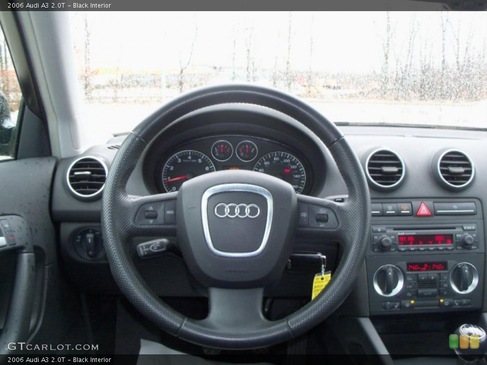 Black Interior Dashboard for the 2006 Audi A3 2.0T #46503119