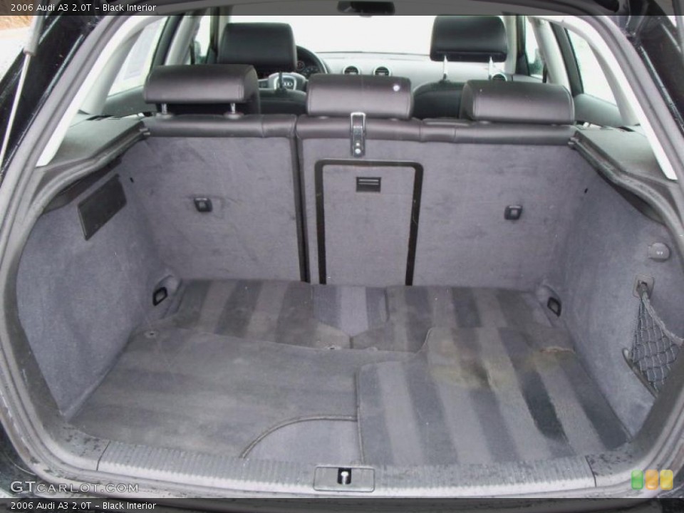 Black Interior Trunk for the 2006 Audi A3 2.0T #46503287