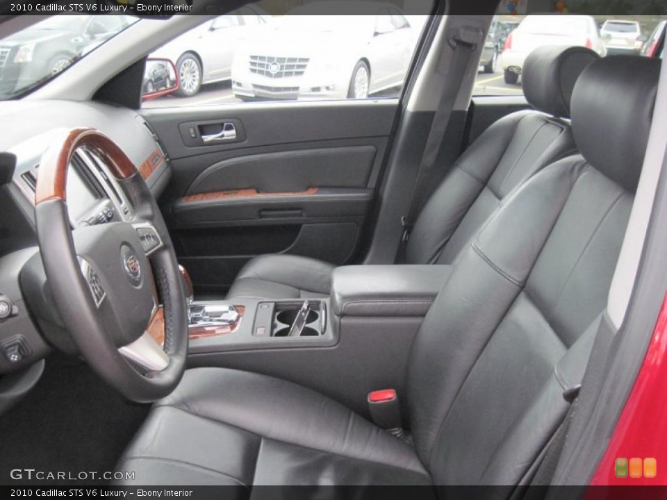Ebony Interior Photo for the 2010 Cadillac STS V6 Luxury #46504058