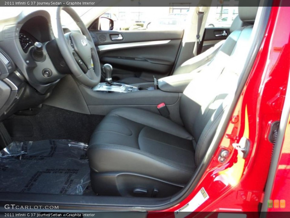 Graphite Interior Photo for the 2011 Infiniti G 37 Journey Sedan #46504686