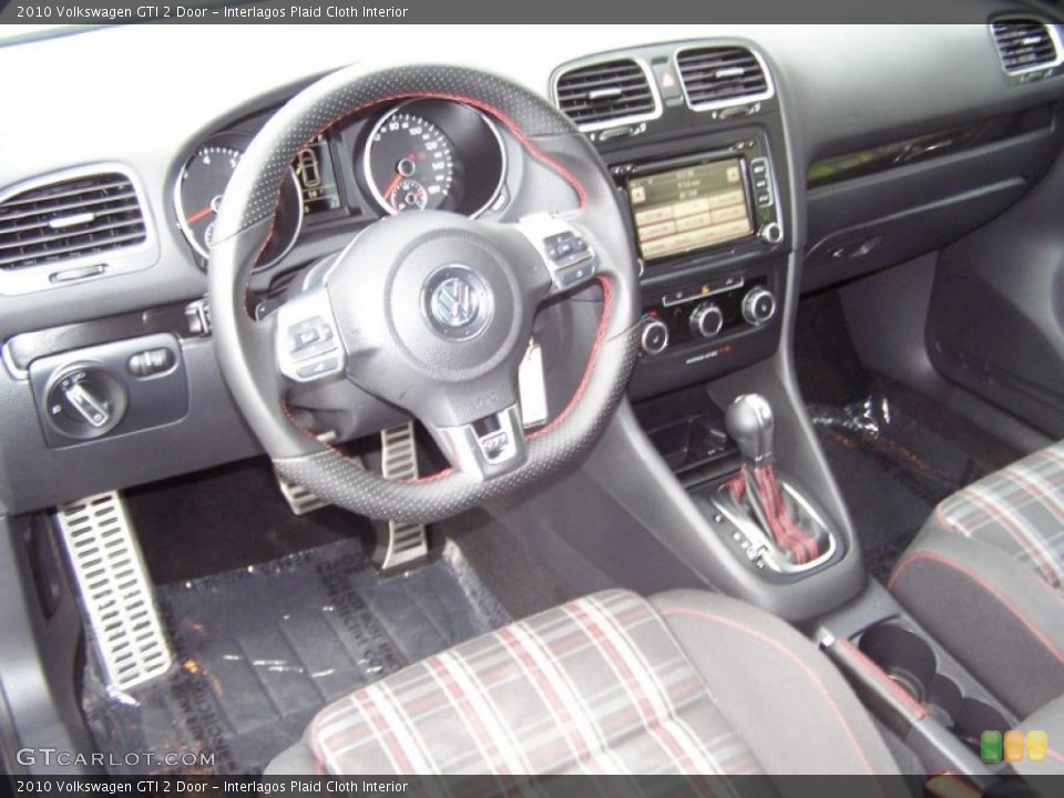 Interlagos Plaid Cloth Interior Photo for the 2010 Volkswagen GTI 2 Door #46509473