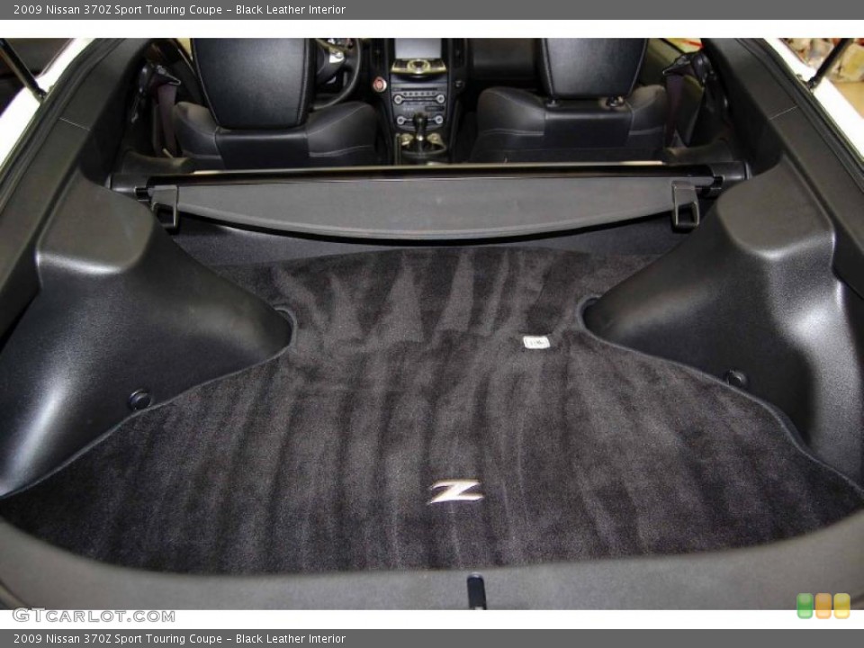 Black Leather Interior Trunk for the 2009 Nissan 370Z Sport Touring Coupe #46510991