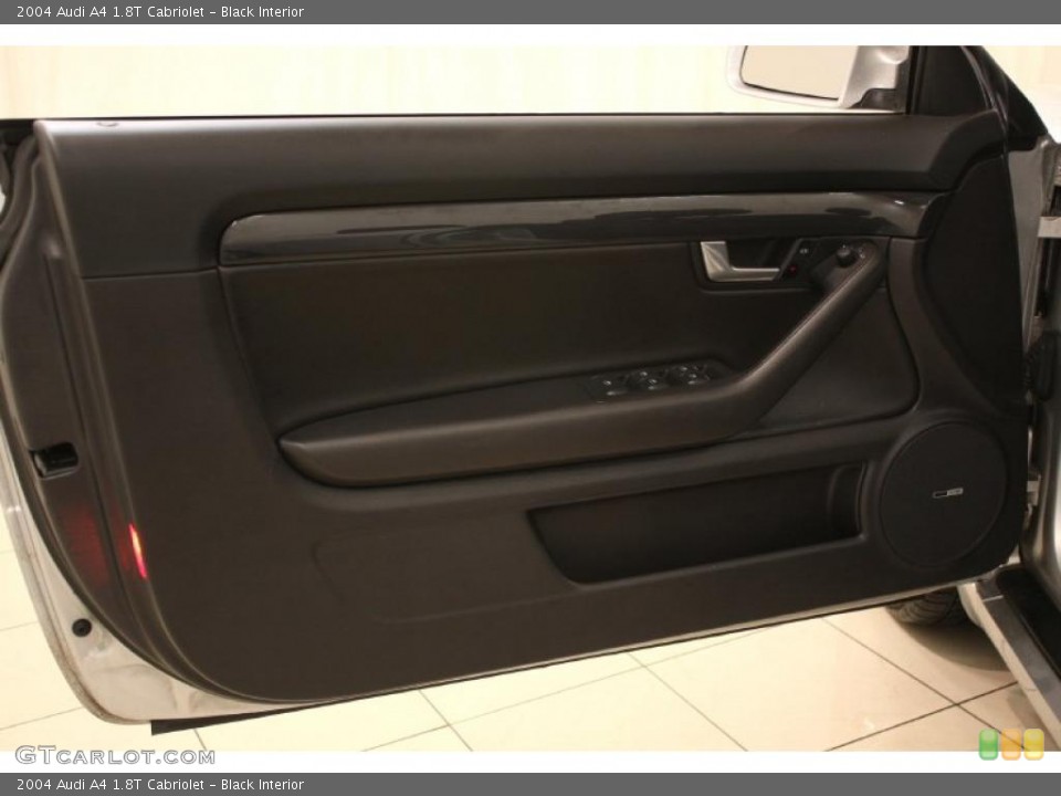 Black Interior Door Panel for the 2004 Audi A4 1.8T Cabriolet #46511444