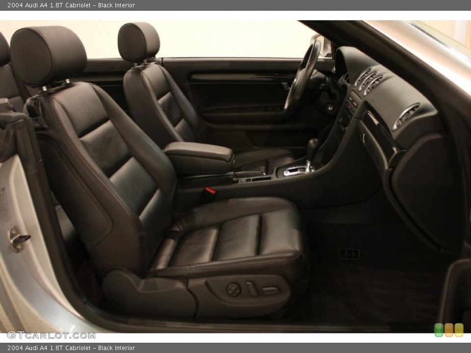 Black Interior Photo for the 2004 Audi A4 1.8T Cabriolet #46511543