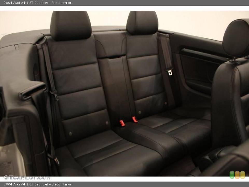 Black Interior Photo for the 2004 Audi A4 1.8T Cabriolet #46511555