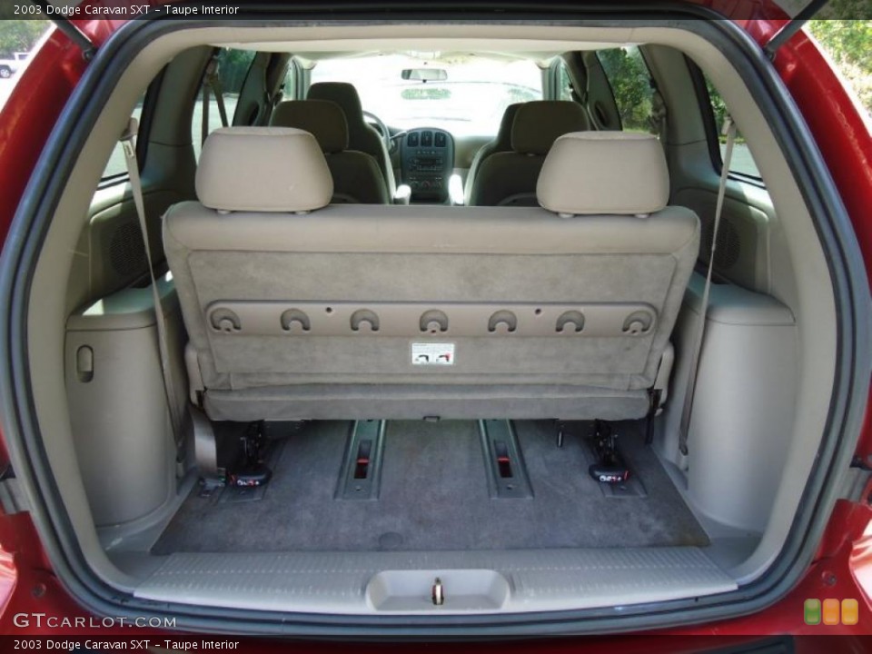 Taupe Interior Trunk for the 2003 Dodge Caravan SXT #46513971