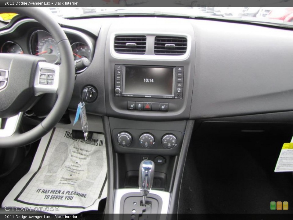 Black Interior Dashboard for the 2011 Dodge Avenger Lux #46516098