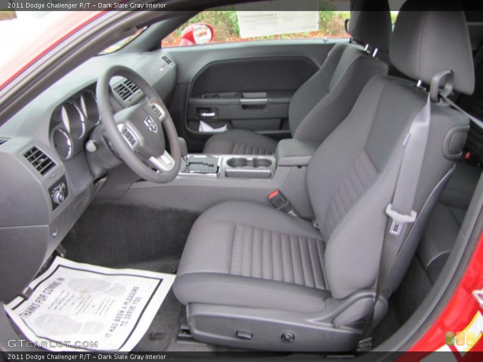 Dark Slate Gray Interior Photo for the 2011 Dodge Challenger R/T #46516503
