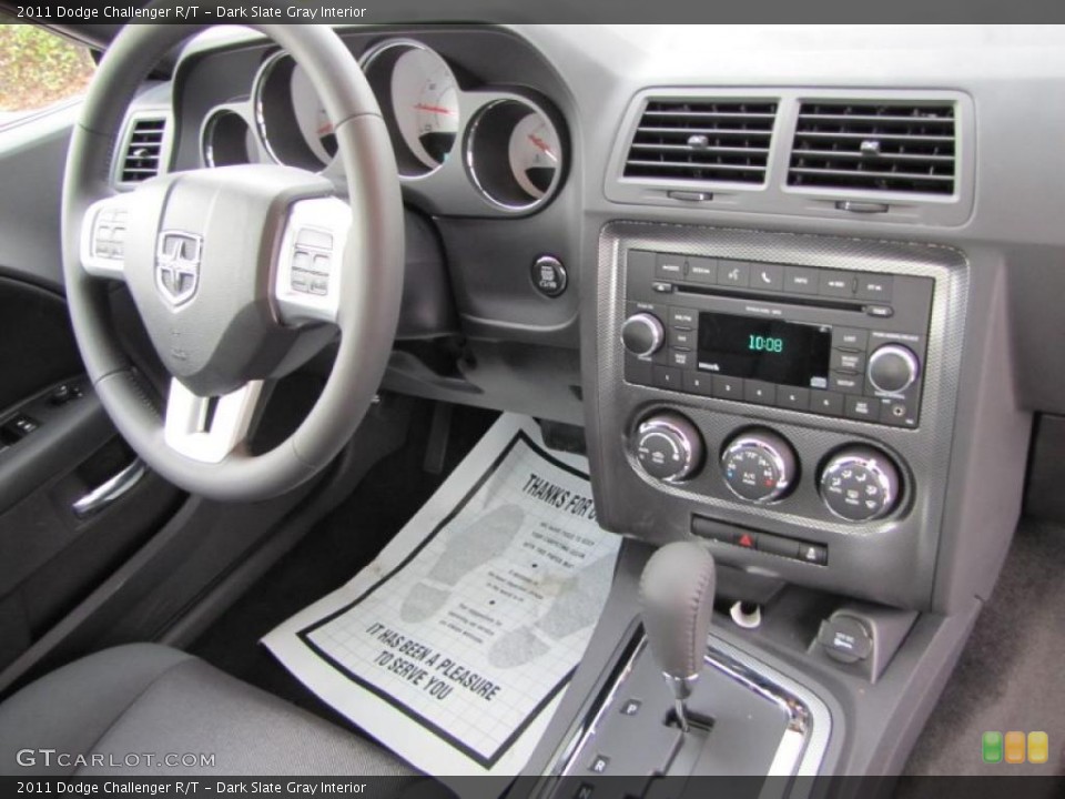 Dark Slate Gray Interior Dashboard for the 2011 Dodge Challenger R/T #46516551