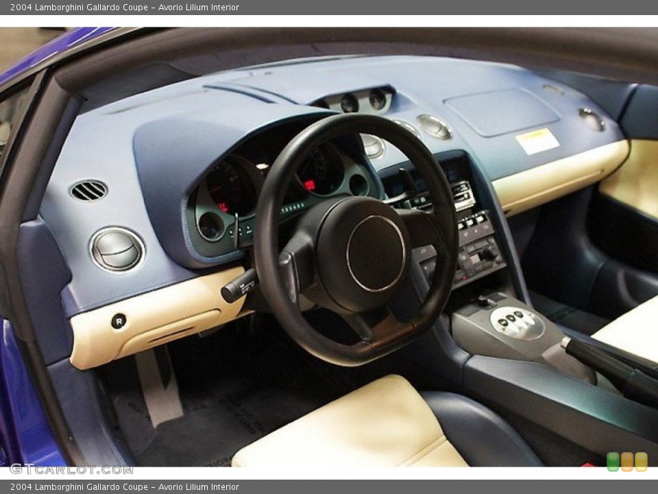 Avorio Lilium Interior Photo for the 2004 Lamborghini Gallardo Coupe #46516707