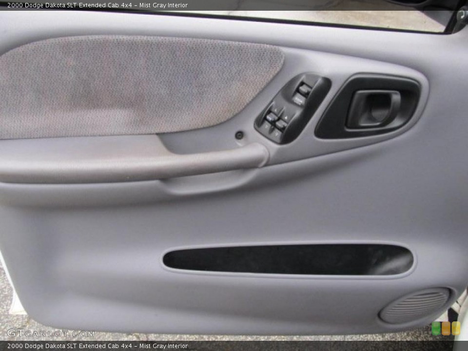 Mist Gray Interior Door Panel for the 2000 Dodge Dakota SLT Extended Cab 4x4 #46517277