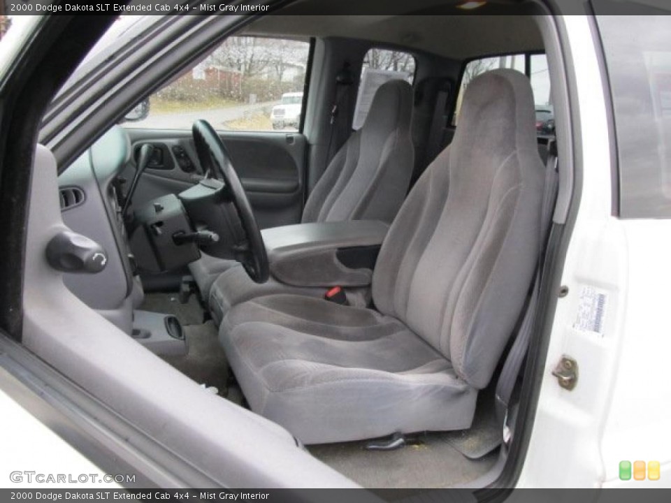 Mist Gray Interior Photo for the 2000 Dodge Dakota SLT Extended Cab 4x4 #46517292