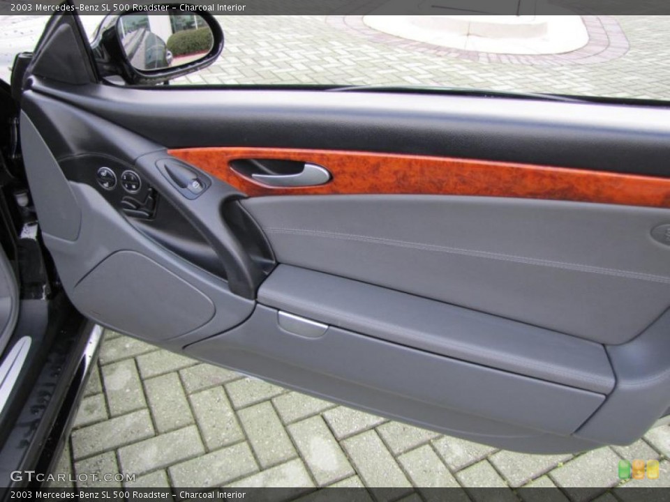 Charcoal Interior Door Panel for the 2003 Mercedes-Benz SL 500 Roadster #46518195