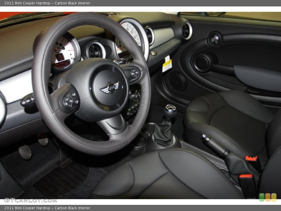 Carbon Black Interior Photo for the 2011 Mini Cooper Hardtop #46520115