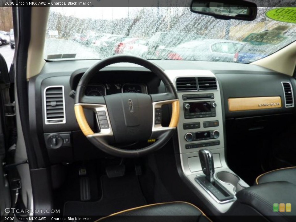 Charcoal Black Interior Dashboard for the 2008 Lincoln MKX AWD #46520514