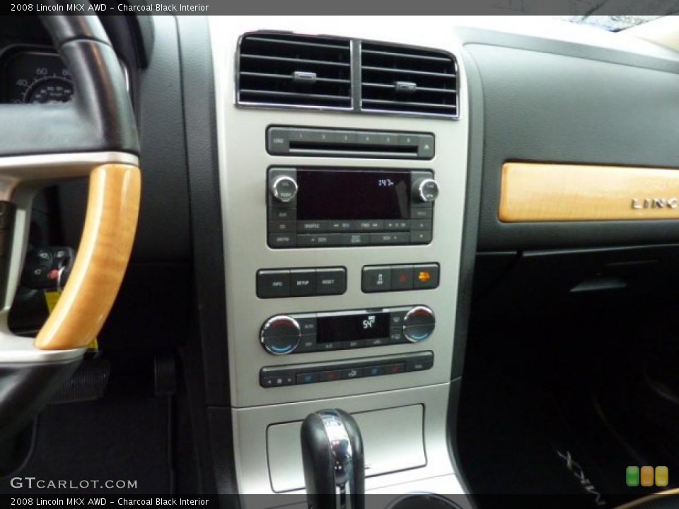Charcoal Black Interior Controls for the 2008 Lincoln MKX AWD #46520556