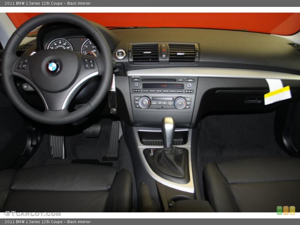 Black Interior Dashboard for the 2011 BMW 1 Series 128i Coupe #46521066