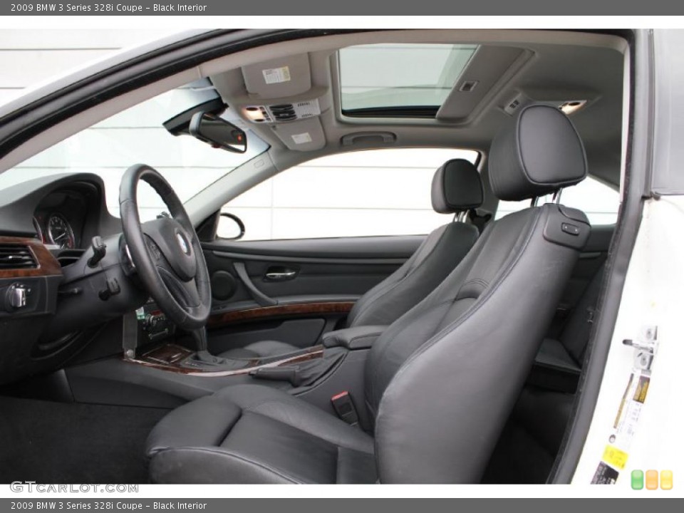 Black Interior Photo for the 2009 BMW 3 Series 328i Coupe #46522188
