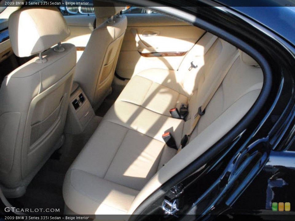 Beige Interior Photo for the 2009 BMW 3 Series 335i Sedan #46523286