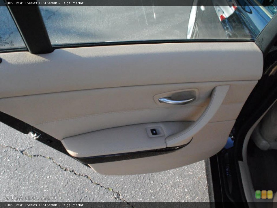 Beige Interior Door Panel for the 2009 BMW 3 Series 335i Sedan #46523301