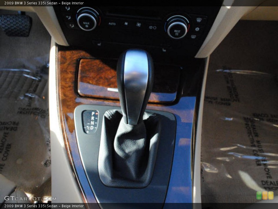 Beige Interior Transmission for the 2009 BMW 3 Series 335i Sedan #46523478
