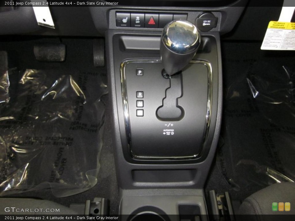 Dark Slate Gray Interior Transmission for the 2011 Jeep Compass 2.4 Latitude 4x4 #46523583