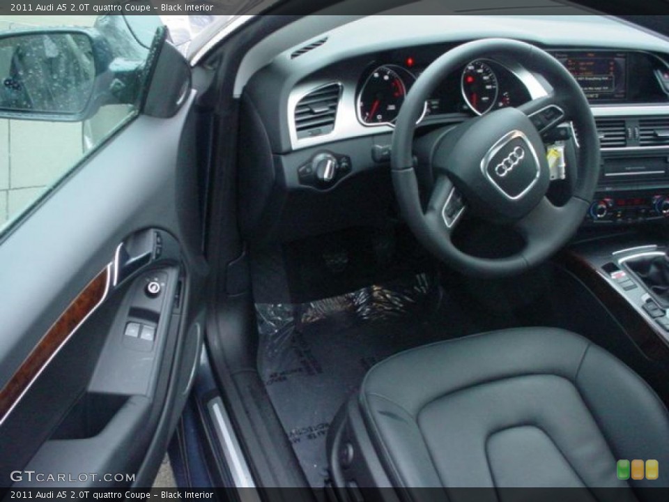 Black Interior Photo for the 2011 Audi A5 2.0T quattro Coupe #46525620