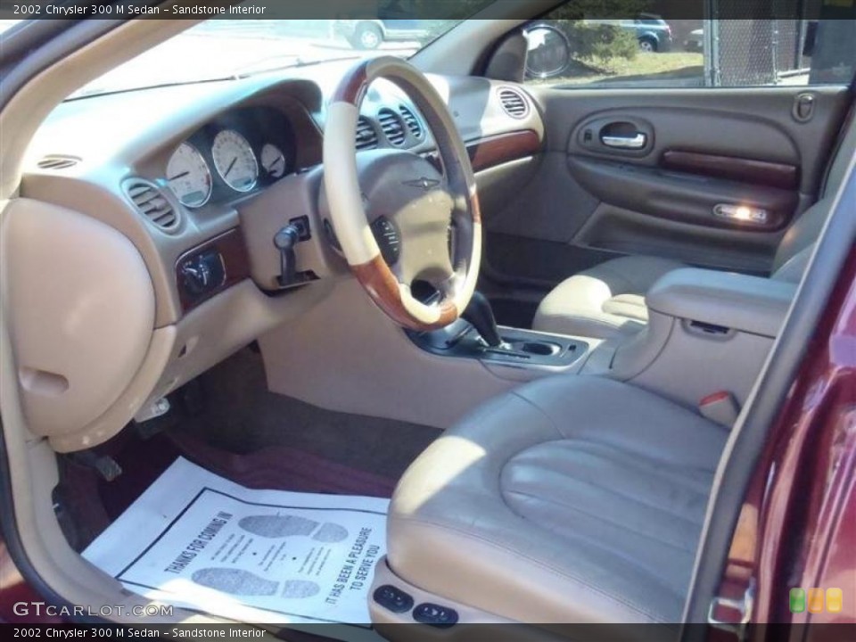 Sandstone Interior Photo for the 2002 Chrysler 300 M Sedan #46525683