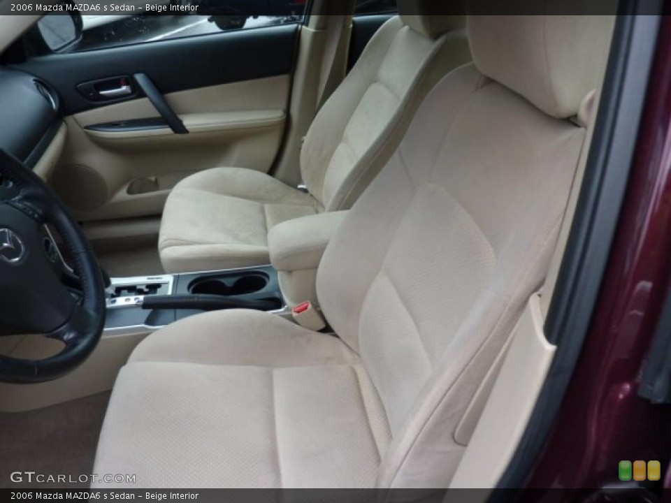 Beige Interior Photo for the 2006 Mazda MAZDA6 s Sedan #46528128