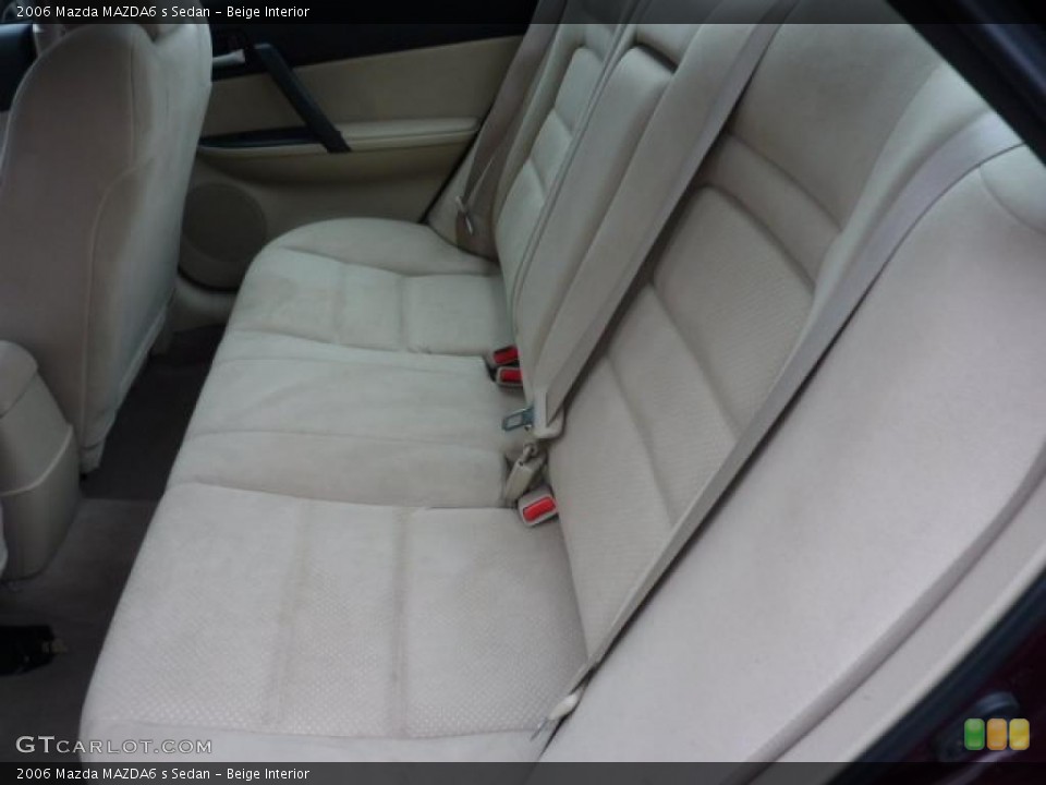 Beige Interior Photo for the 2006 Mazda MAZDA6 s Sedan #46528164
