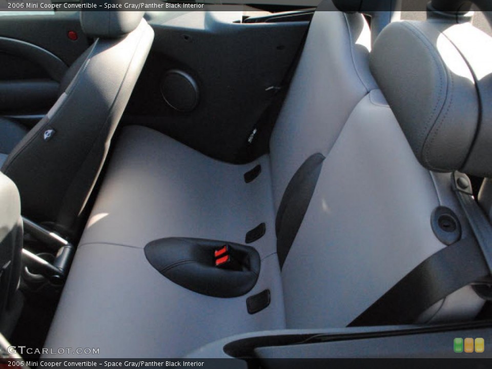 Space Gray/Panther Black Interior Photo for the 2006 Mini Cooper Convertible #46529667
