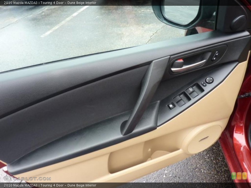 Dune Beige Interior Door Panel for the 2010 Mazda MAZDA3 i Touring 4 Door #46529805
